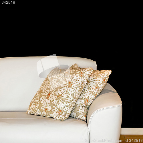 Image of Pillows and sofa
