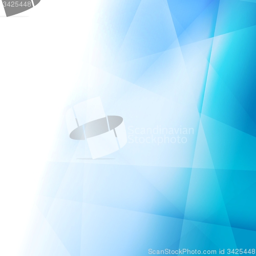 Image of Bright abstract blue elegant background
