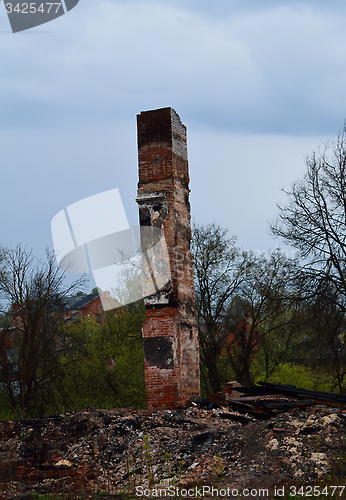 Image of Burned house place 