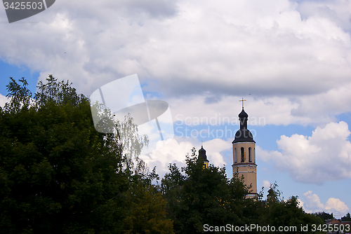 Image of Dome of Roman catholic church in Chernihiv, Ukraine