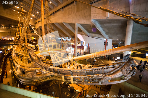 Image of Vasa Museum in Stockholm, Sweden.