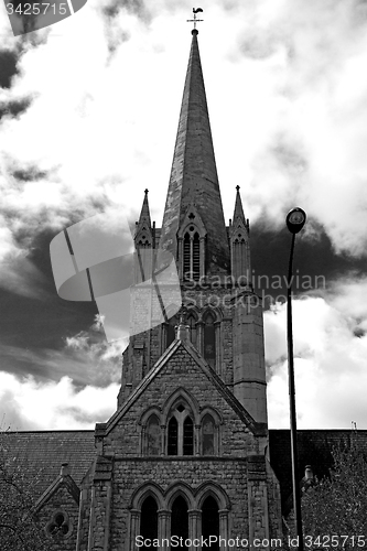 Image of in notting hill england europe old construction and    history