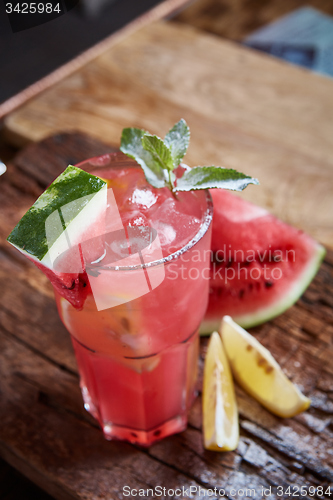 Image of Homemade watermelon lemonade 