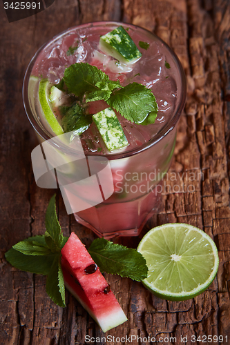 Image of Homemade watermelon lemonade 