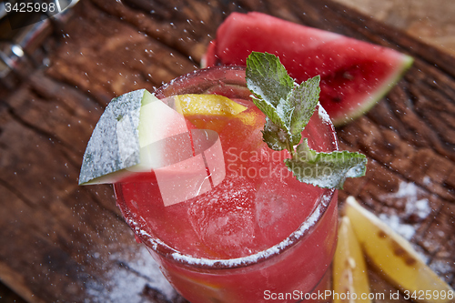 Image of Homemade watermelon lemonade 