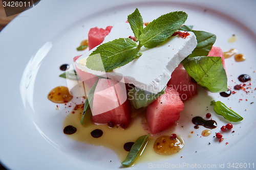 Image of Healthy Watermelon Salad