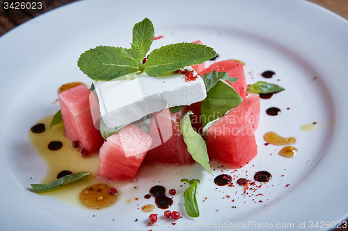 Image of Healthy Watermelon Salad