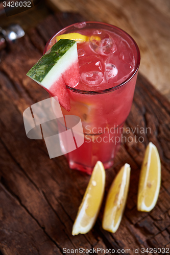 Image of Homemade watermelon lemonade 