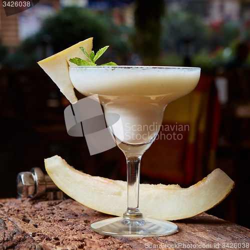 Image of margarita melon cocktail