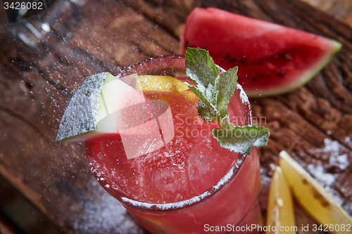 Image of Homemade watermelon lemonade 