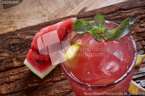 Image of Homemade watermelon lemonade 