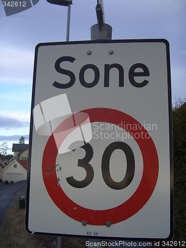 Image of Speed limit 30km/h