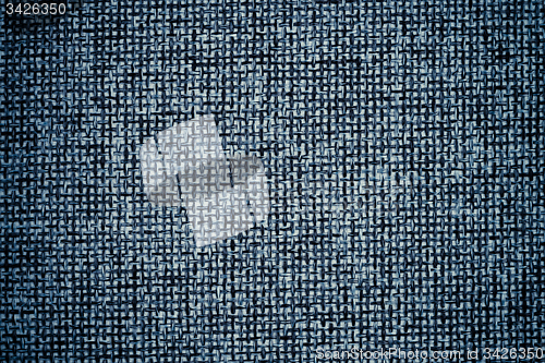Image of Blue fabric texture