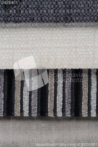 Image of Grey fabric texture 