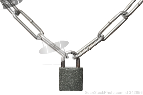 Image of Chain and Padlock