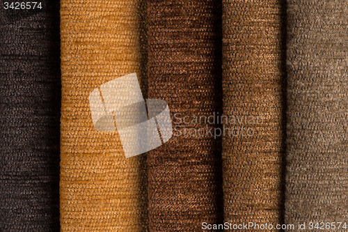 Image of Brown fabric