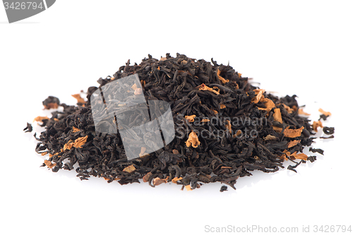 Image of Black dry tea with petals