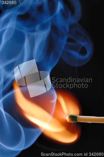 Image of Burning Match