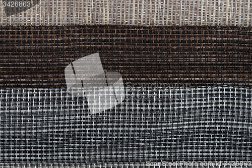 Image of Brown fabric texture