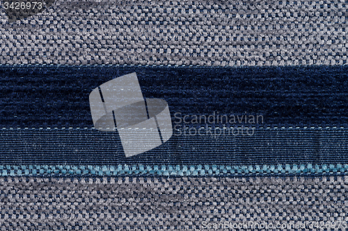 Image of Blue fabric texture