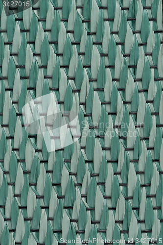 Image of Green fabric texture