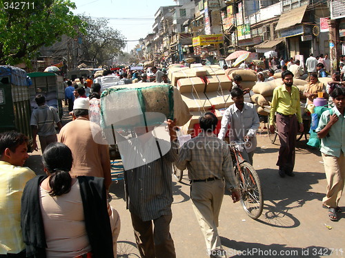 Image of Old delhi in India