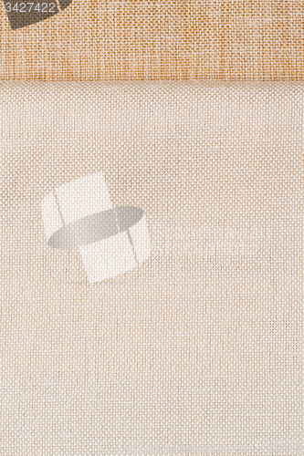 Image of Beige fabric