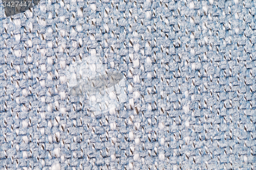 Image of Blue fabric texture