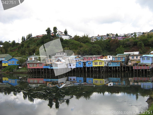 Image of South American Fishing Huts