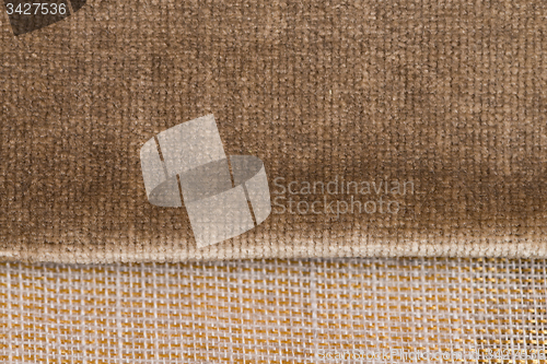 Image of Brown fabric