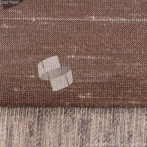 Image of Brown fabric