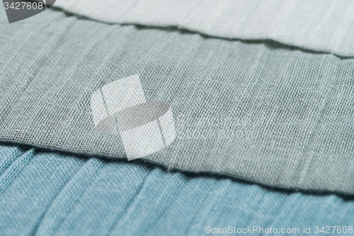 Image of Green fabric texture