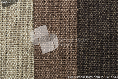 Image of Brown fabric texture