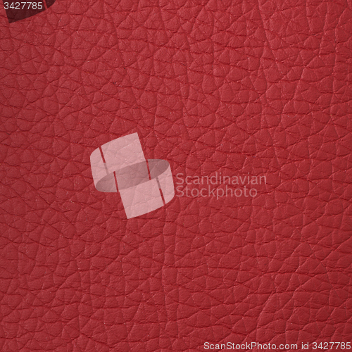 Image of Red leather 