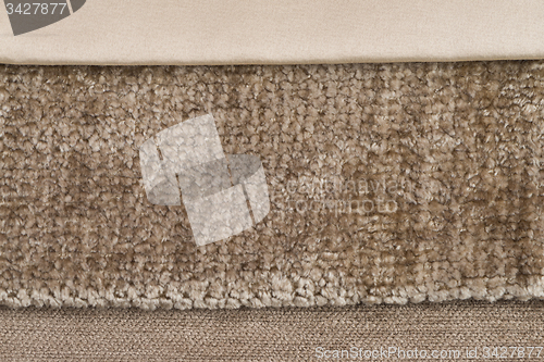 Image of Brown fabric