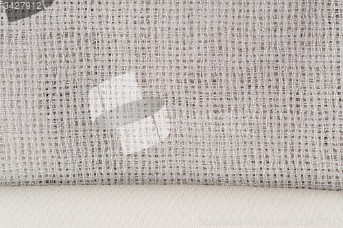 Image of Beige fabric