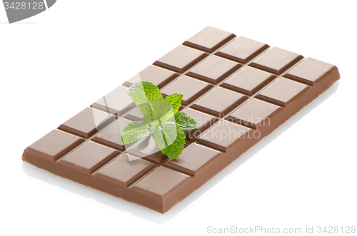Image of Closeup detail of chocolate
