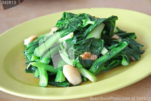 Image of Fried asian vegetables