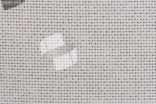 Image of White fabric texture