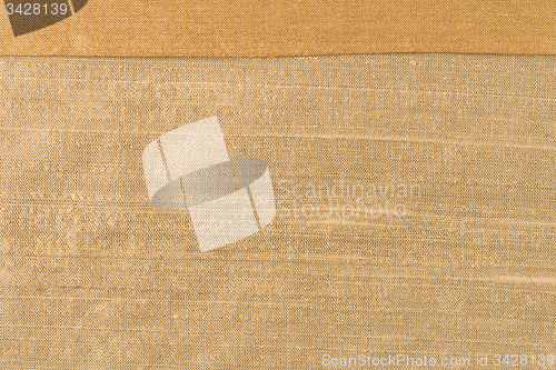 Image of Yellow fabric