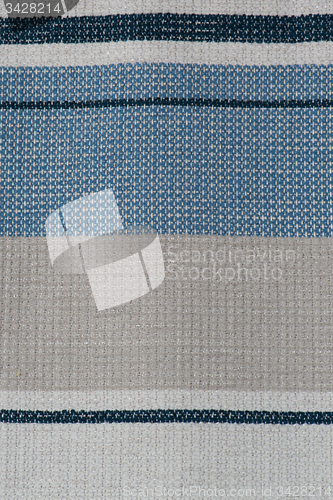 Image of Blue fabric texture