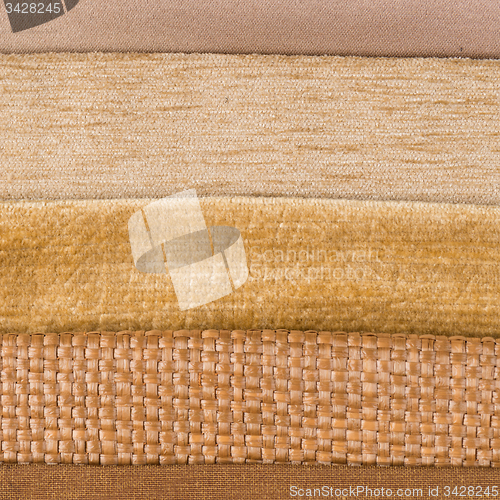 Image of Brown fabric