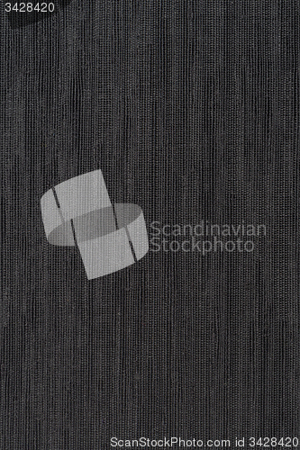 Image of Black fabric texture 