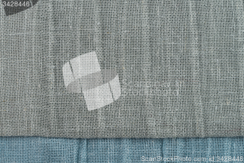 Image of Blue fabric texture