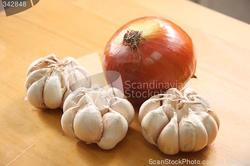 Image of Onion and garlic