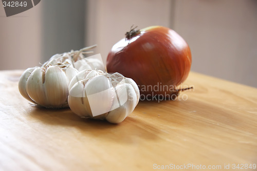 Image of Onion and garlic