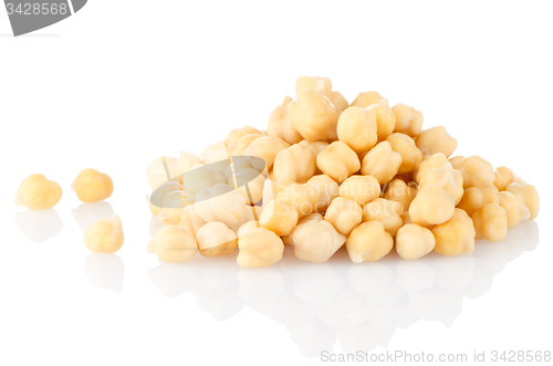 Image of Pile of chickpeas