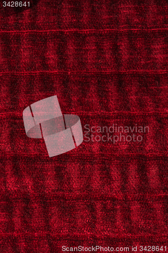 Image of Red fabric