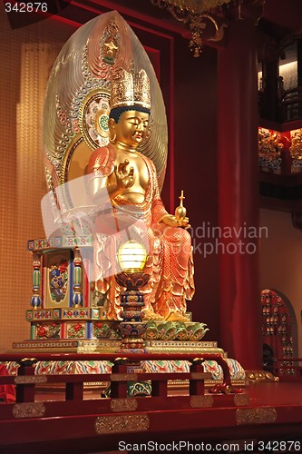 Image of Golden buddha statue