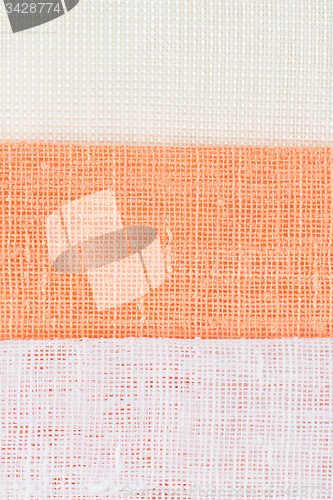 Image of Orange fabric texture
